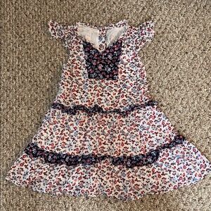 Janie and Jack Floral Ruffle Sundress